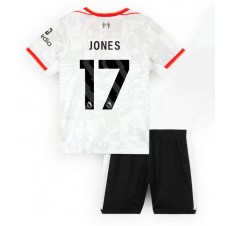 Liverpool Curtis Jones #17 Tredjedraktsett Barn 2024-25 Kortermet (+ korte bukser)